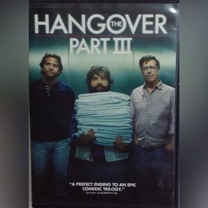 The Hangover Part III DVD 2014 Movie Action Adventure